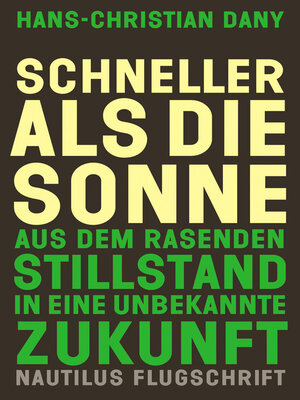 cover image of Schneller als die Sonne